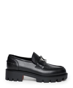 Viera embellished hot sale leather loafer