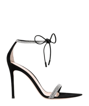 Crystals embellished sandals