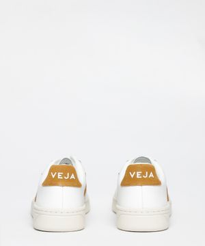 Logo detail leather sneakers