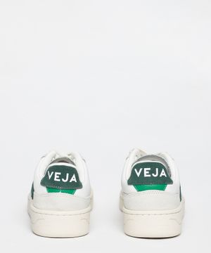 V-90 Logo detail leather sneakers