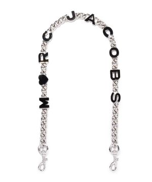 The heart charm chain shoulder strap