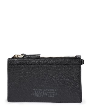 Wallet with zip detail