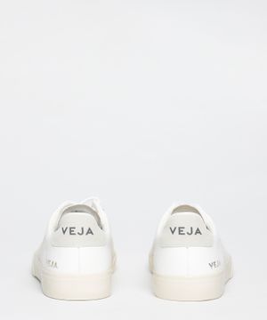 Logo detail leather sneakers