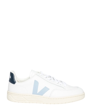 Logo detail leather sneakers