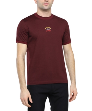 Loqo printli qısaqol T-shirt
