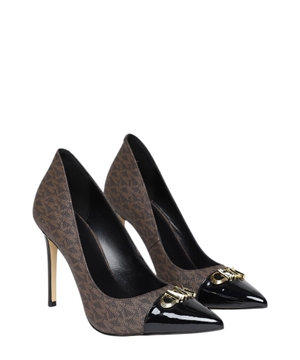 Parker pumps with logo print