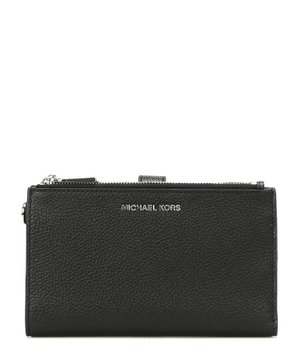 Adele wallet with zip fastening