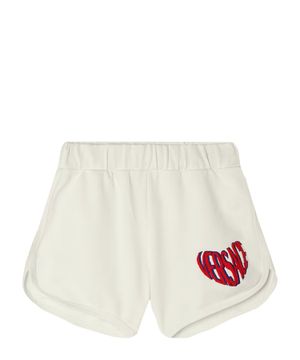 Logo printed shorts