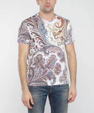 Printed short sleeve T-shirt