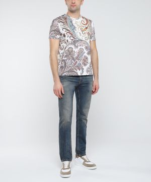 Printed short sleeve T-shirt