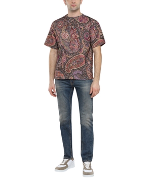 Printli qısaqol T-shirt