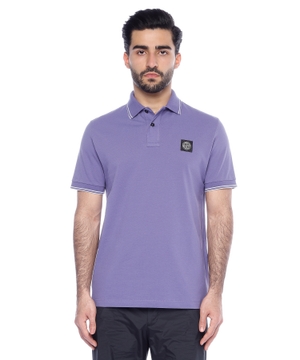 Logo detailed short sleeve polo