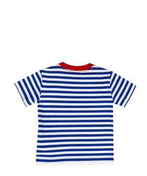 Striped T-shirt with short sleeves