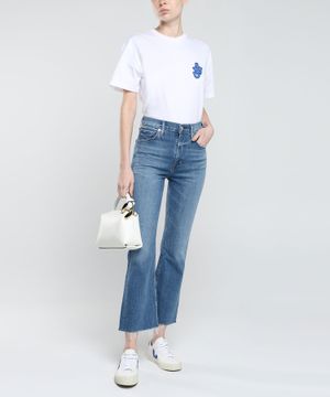 Isola cropped flared jeans