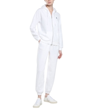 Elastic waist jogging pants
