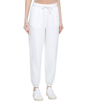 Elastic waist jogging pants