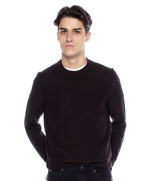 Round neck jumper with long sleeves