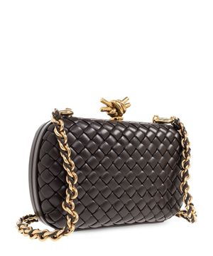 Woven design Knot clutch