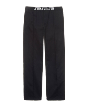 Logo waist pants