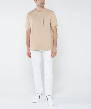 Round neck T-shirt with short sleeves