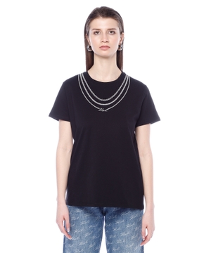 Round neck T-shirt with short sleeves