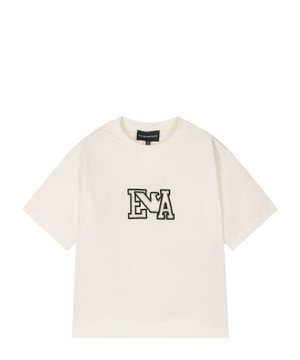 Short sleeve T-shirt with logo embroidery
