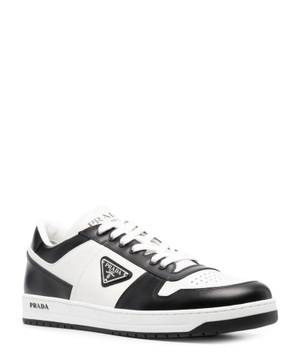 Leather Downtown sneakers with logo detail