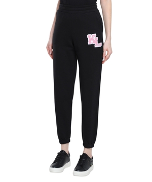 Logo embroidered jogging pants