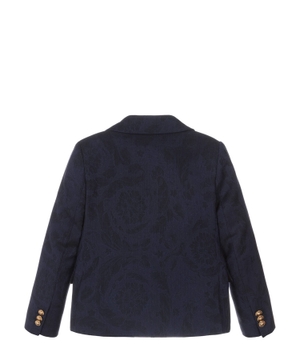 Barocco embroidered printed blazer