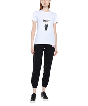 Printli qısaqol T-shirt