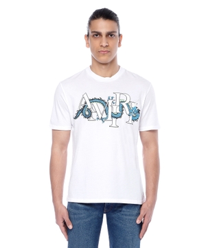 Printli pambıq T-shirt