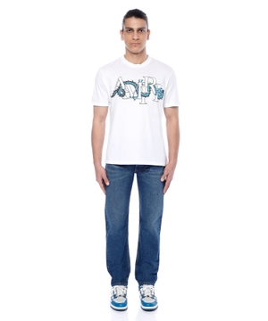 Printli pambıq T-shirt
