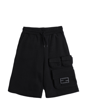 Elastic waist shorts