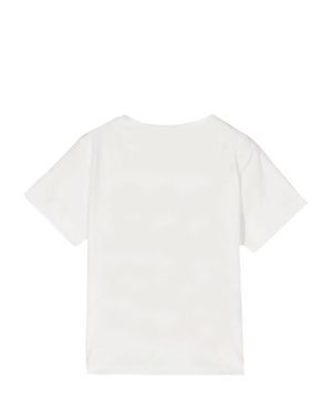 Köpəkbalığı printli qısaqol T-shirt