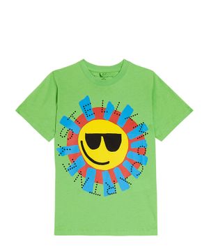 Printli qısaqol T-shirt