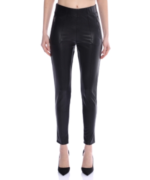 Faux leather leggings