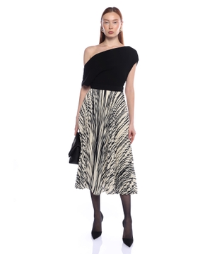 Korine pleated skirt