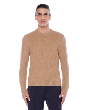 Round neck jumper with long sleeves