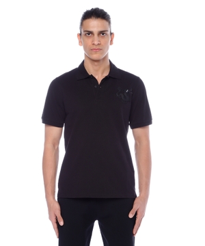 Short sleeve polo with classic collar