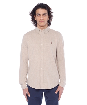 Long sleeve shirt with classic collar