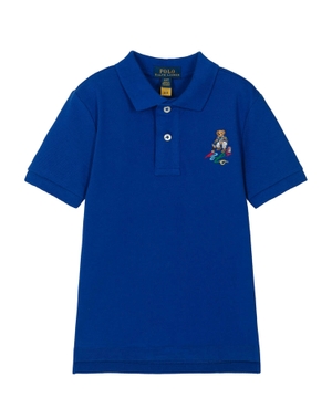 Polo shirt with logo embroidery