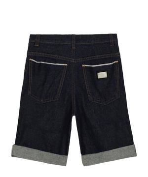 Straight fit jeans shorts