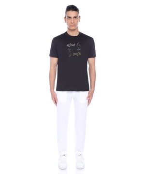 Short sleeve T-shirt with print