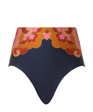 Acadian Scarf high-waist bikini bottom