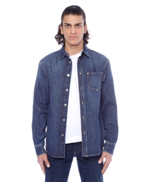 Long sleeve denim shirt