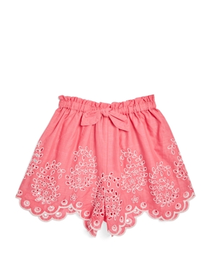 Embroidered Junie shorts