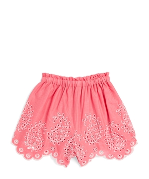 Embroidered Junie shorts