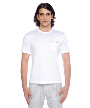 Round neck T-shirt with short sleeves