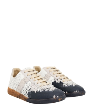 Replica leather sneakers