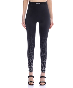 Logo printed Burnout leggins